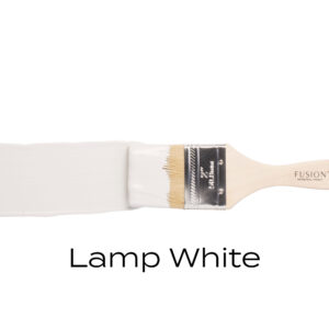 fusion mineral paint kleur sample lamp white