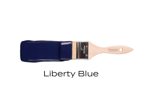 fusion mineral paint kleur sample liberty blue