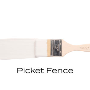 fusion mineral paint picket fence