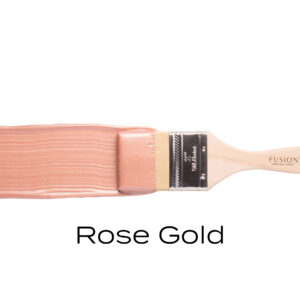 fusion mineral paint kleur sample rose gold
