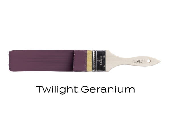 fusion mineral paint kleur sample twilight geranium