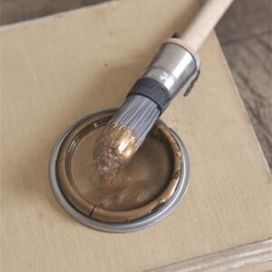 Gratis handgeschilderde sample-Vintage Paint-Metallic Bronze