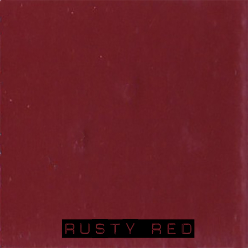 Gratis handgeschilderde sample-Vintage Paint-Rusty Red