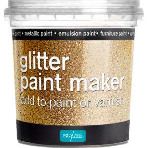 Polyvine- Glitterverf maker-Goud