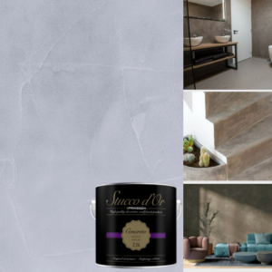 Betonlookverf Concreto – Paars – Stylish Light Lila