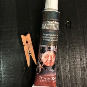 Art Alchemy- Metallic wax -Rusty Red 