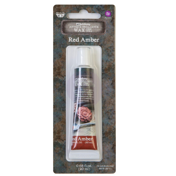 Art Alchemy- Antique Brilliance Wax -Red Amber