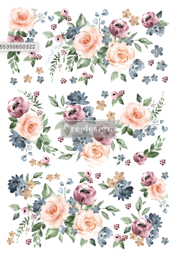 Redesign - Decoratietransfer - Watercolor Bloom