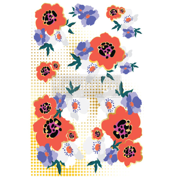 Redesign - Decoratietransfer - CECE Modernist Floral