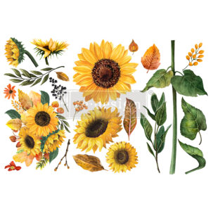 Redesign - Decoratietransfer - Sunflower Afternoon