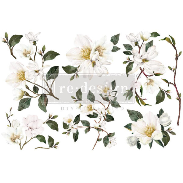 Redesign - Decoratietransfer - White Magnolia