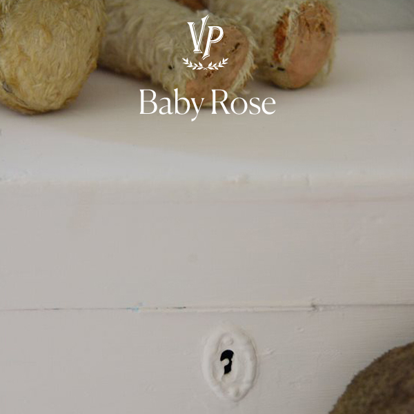 Vintage paint-krijtverf- baby rose