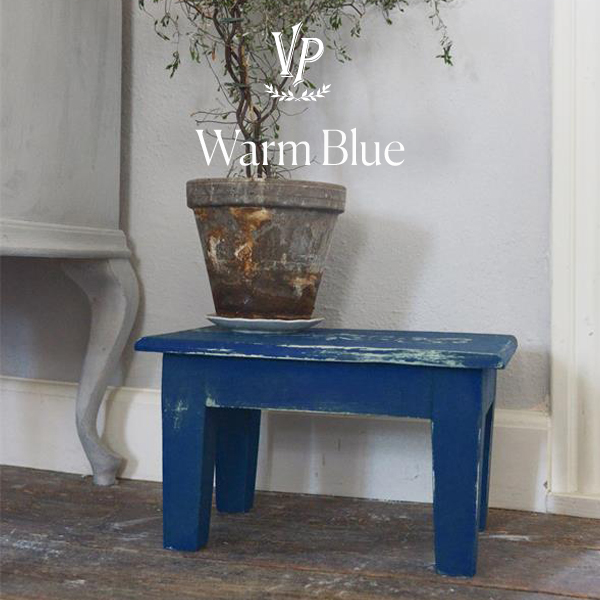 vintage paint -krijtverf-warm blue