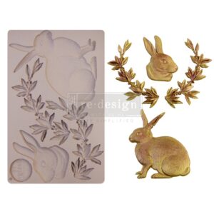 Siliconen giet mal - Meadow Hare