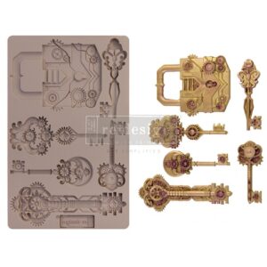 Siliconen giet mal - Mechanical Lock & Keys