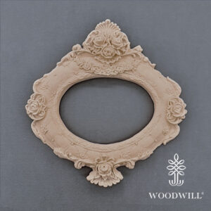 Woodwill - Ornament Frame Ovaal - 16 x 14 cm