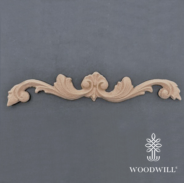 Houten ornament - Woodwill - Decorative Center - 16,6 x 2,8 cm