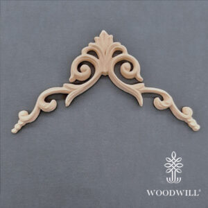 Houten ornament - Woodwill - Decorative Corner - 18 x 10 cm