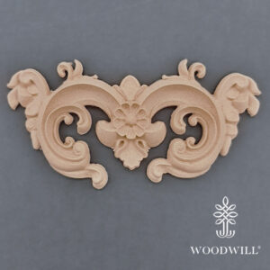 Houten ornament - Woodwill - Decorative Center - 10 x 6 cm