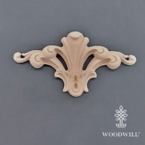 Houten ornament - Woodwill - Decorative Center - 23,5 x 12 cm