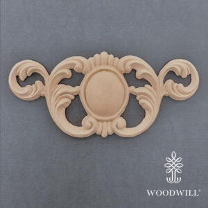 Houten ornament - Woodwill - decorative Center - 19 x 9 cm