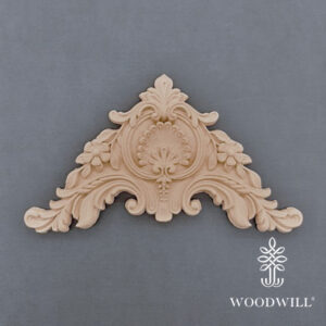 Houten ornament - Woodwill - decorative Center - 17 x 11 cm