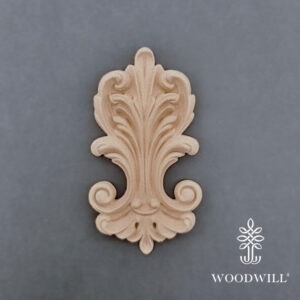 Houten ornament - Woodwill - decorative Pillar - 10 x 6 cm