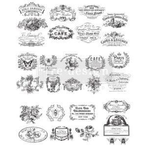 Redesign - Decoratietransfer - Classic Vintage Labels