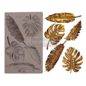 Siliconen gietmal - Redesign - Decormould - Monstera