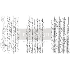Redesign - Decoratie Transfer - Secret Letter