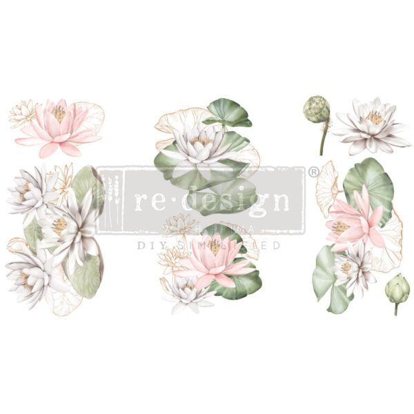 Redesign - Decoratie Transfer - Water Lilies