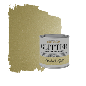 Glitter Lak - Gold - Medium shimmer