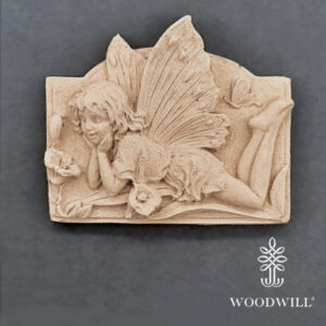 houten-ornament-flexibel-woodwill-802491-Decorative-Fairy-11.8-x-9.8-cm