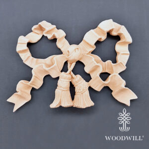 Houten ornament - flexibel - Woodwill - Decorative Bow - 802902