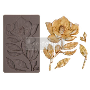 Siliconen Gietmal - Decor Mould - Redesign - Magnolia Flower