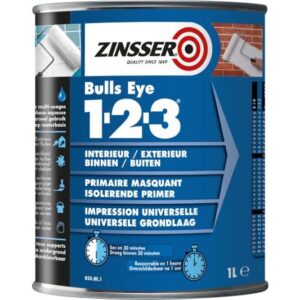 Zinsser - Bulls Eye 1-2-3 Primer - 1 liter