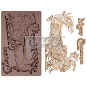 Redesign - Decor mould - Santa's Sleigh