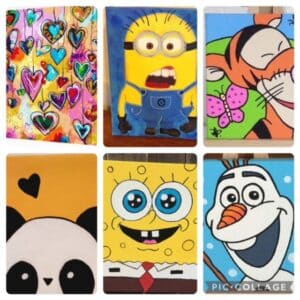 Kinder-Workshop-Maak je eigen schilderij.
