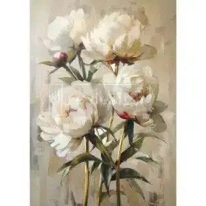 Redesign - Decoupage Fiber Paper A1  - The Art Of Blooming
