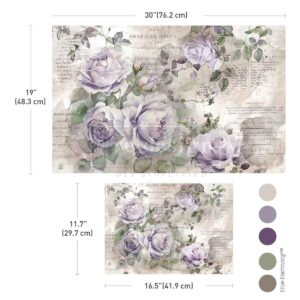Redesign - Decoupage FIBER paper SET - Soft Veil