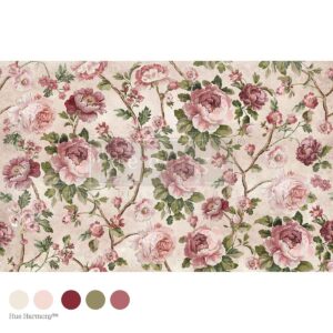 Redesign - Decoupage TISSUE Paper - Timeless Blooms (KACHA)